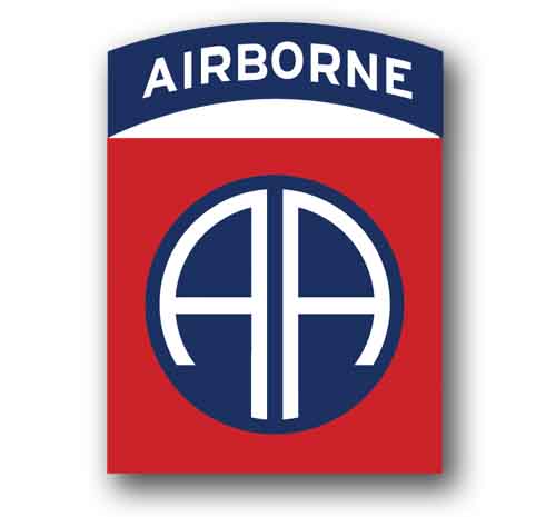 82nd Airborne Division 5" Tall US Army Military Waterproof Sticker Decal