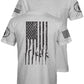 Men's Gun Flag Black T-shirt