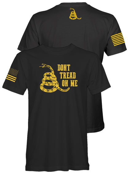 Men's Gadsden Dont Tread on me Black T-Shirt